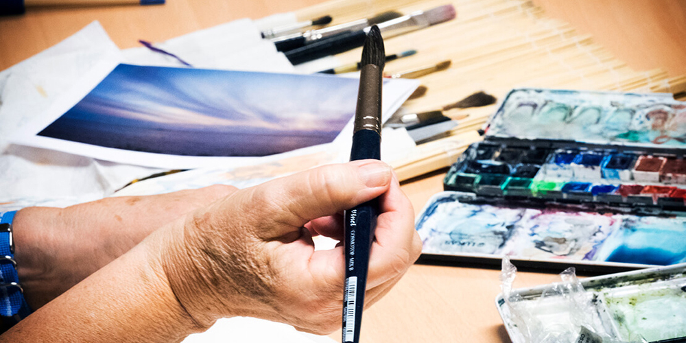 Akvarellkurs 1-3 juni – fortsättningskurs