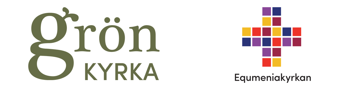 Logotyper för Grön kyrka och Equmeniakyrkan