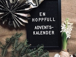 En hoppfull adventskalender