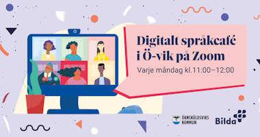 Digitalt språkcafé i Övik!