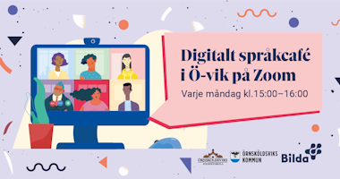 Digitalt språkcafé i Övik!