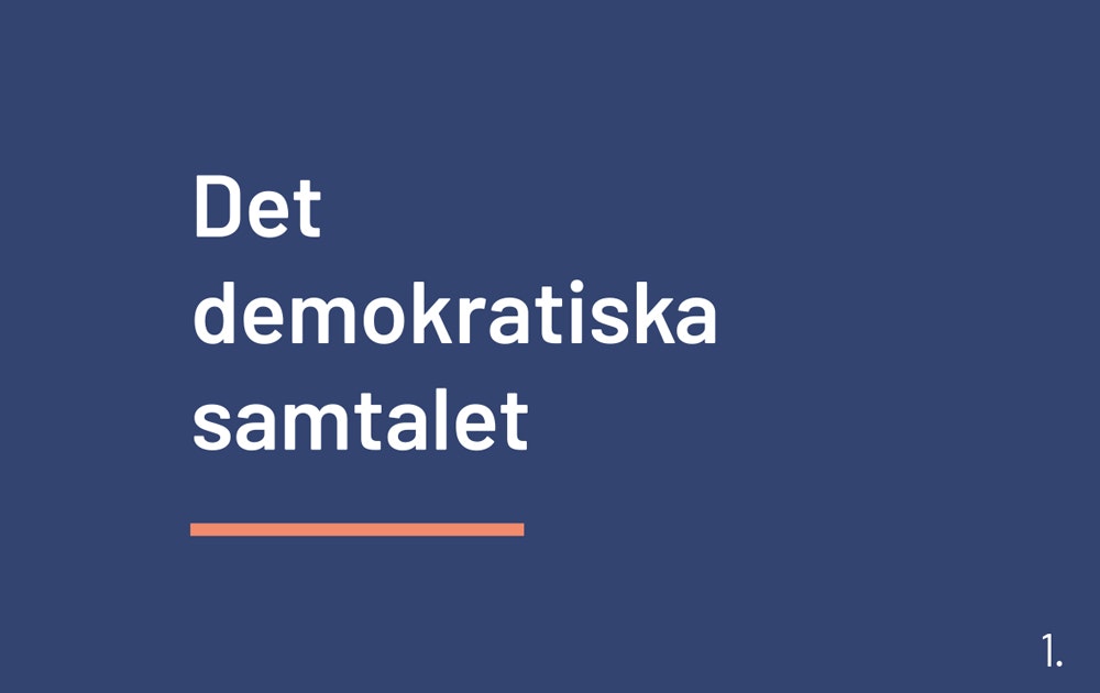 Demokratisamtalet