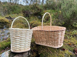Fläta traditionella korgar – kurs i samband med Korgstämman, Järvsö
