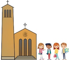 Barnundervisning på svenska i Kristus Konungens församling HT22-VT23