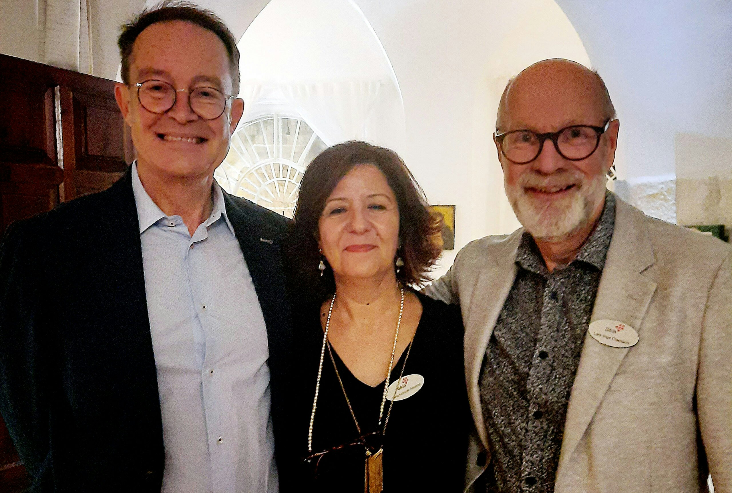 Magnus Stenber, Hania Kassicieh-Persekian och Lars-Inge Claesson