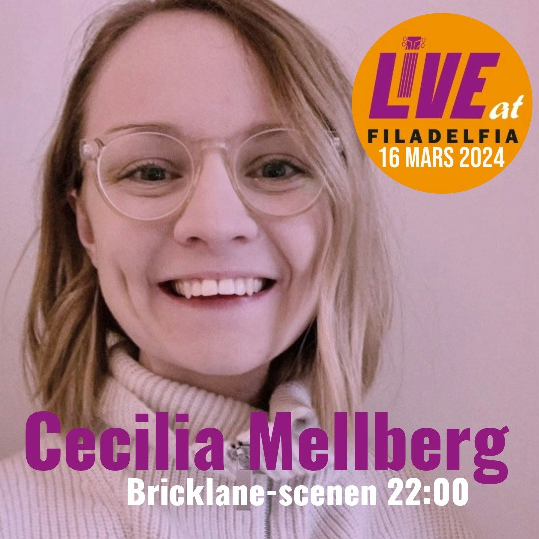 Cecilia Melberg live på bricklane skärm 20.