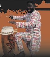 Afro Jamm Rekk; Djembe dance class drumclass with Pa Mbaye