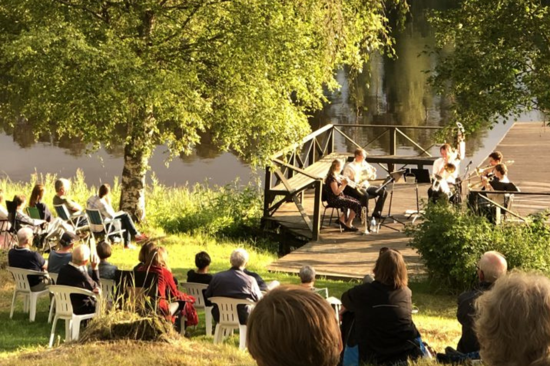 Spelmanscafé på Alfvéngården