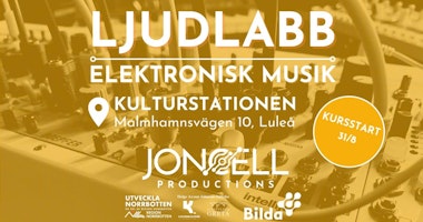 Ljudlabb: Elektroniskt musikskapande på Kulturstationen Luleå