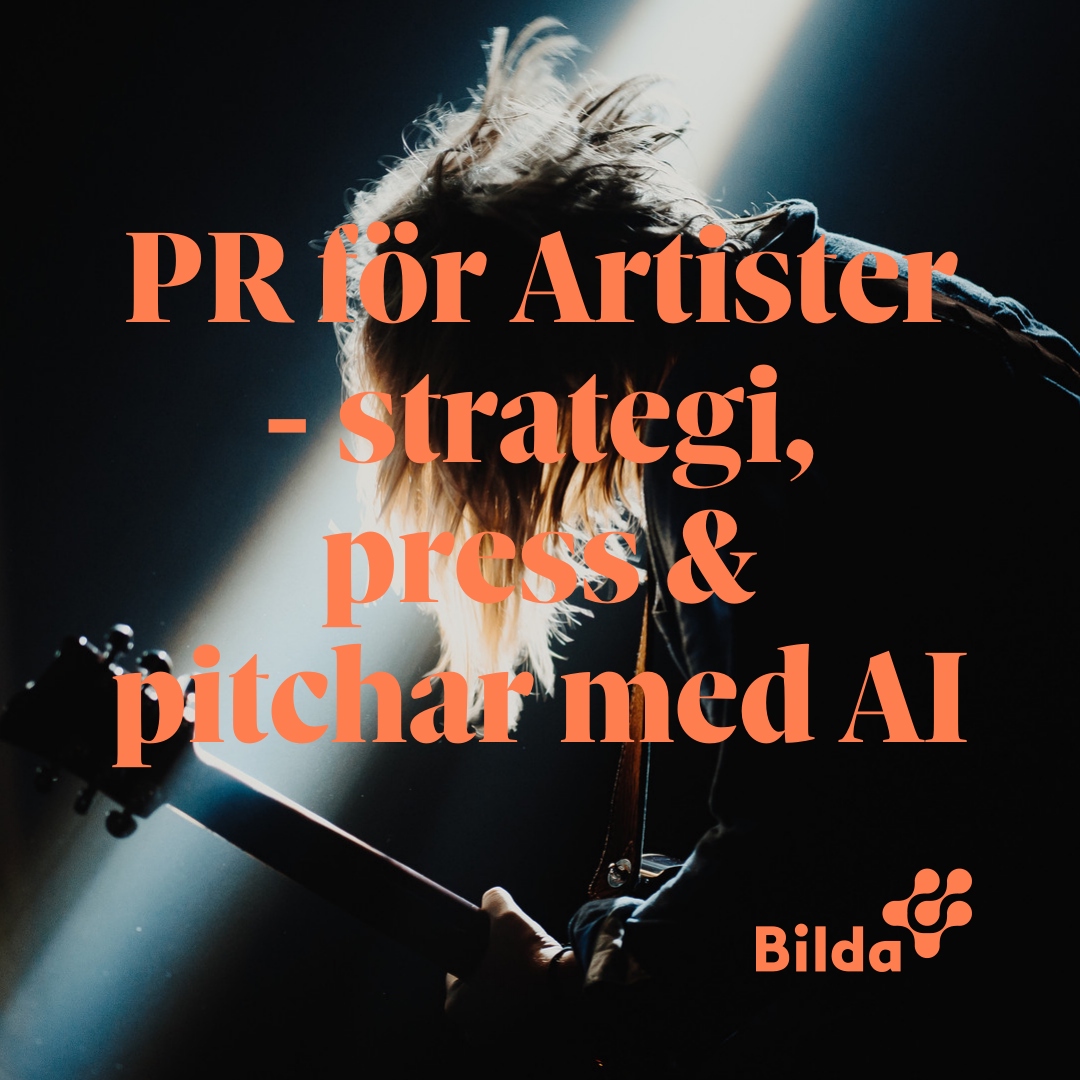 Bandträff: PR för artister – strategi, press & pitchar med AI