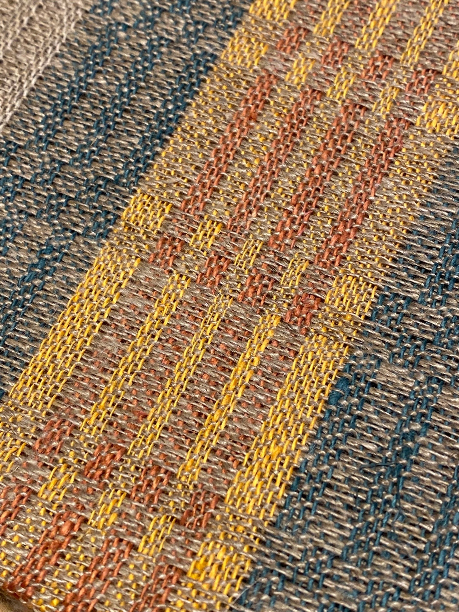 Vävning på vävstol för nybörjare