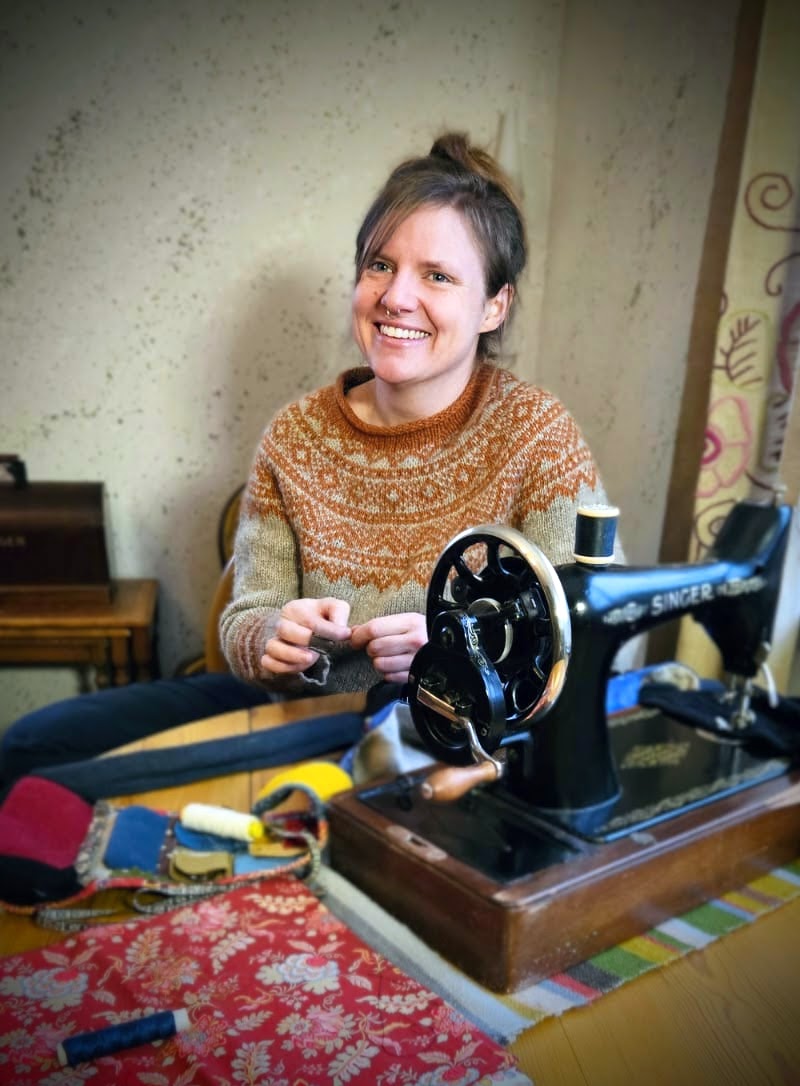 Kurs i folkdräktsömnad – Söderhamn