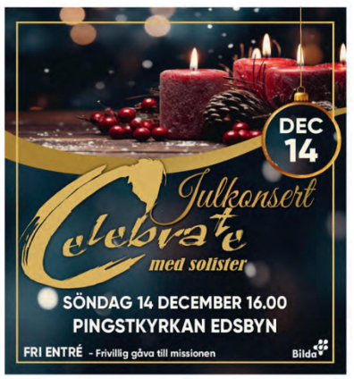 Julkonsert i Edsbyn