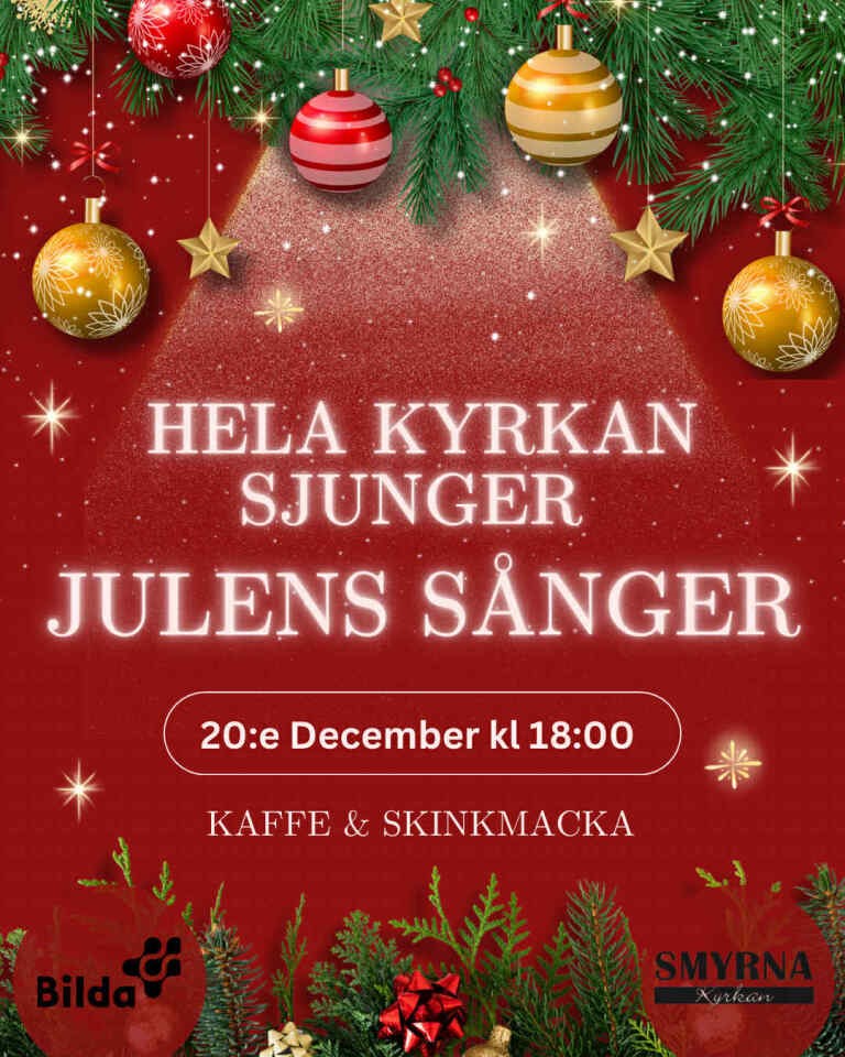 Hela kyrkan sjunger JULENS SÅNGER