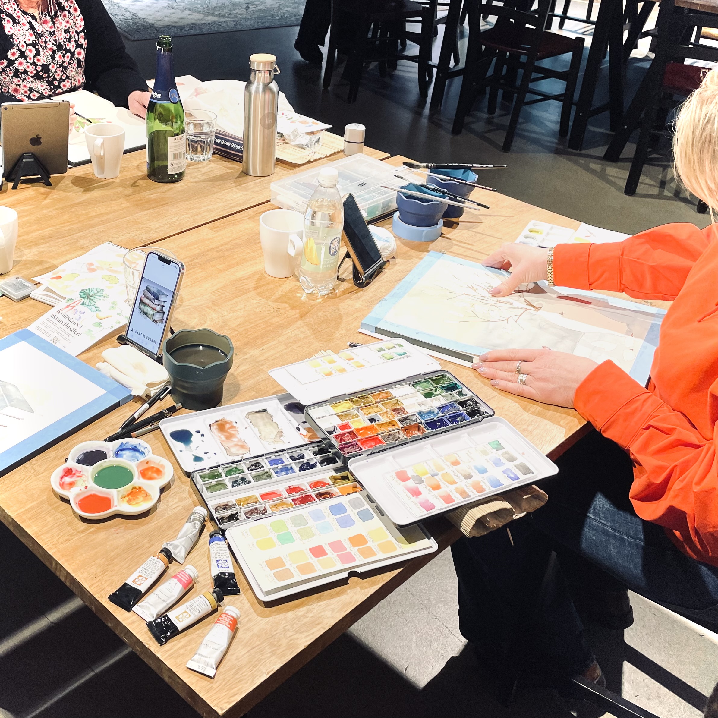 Fördjupningskurs i akvarellmåleri med Julia Stenberg