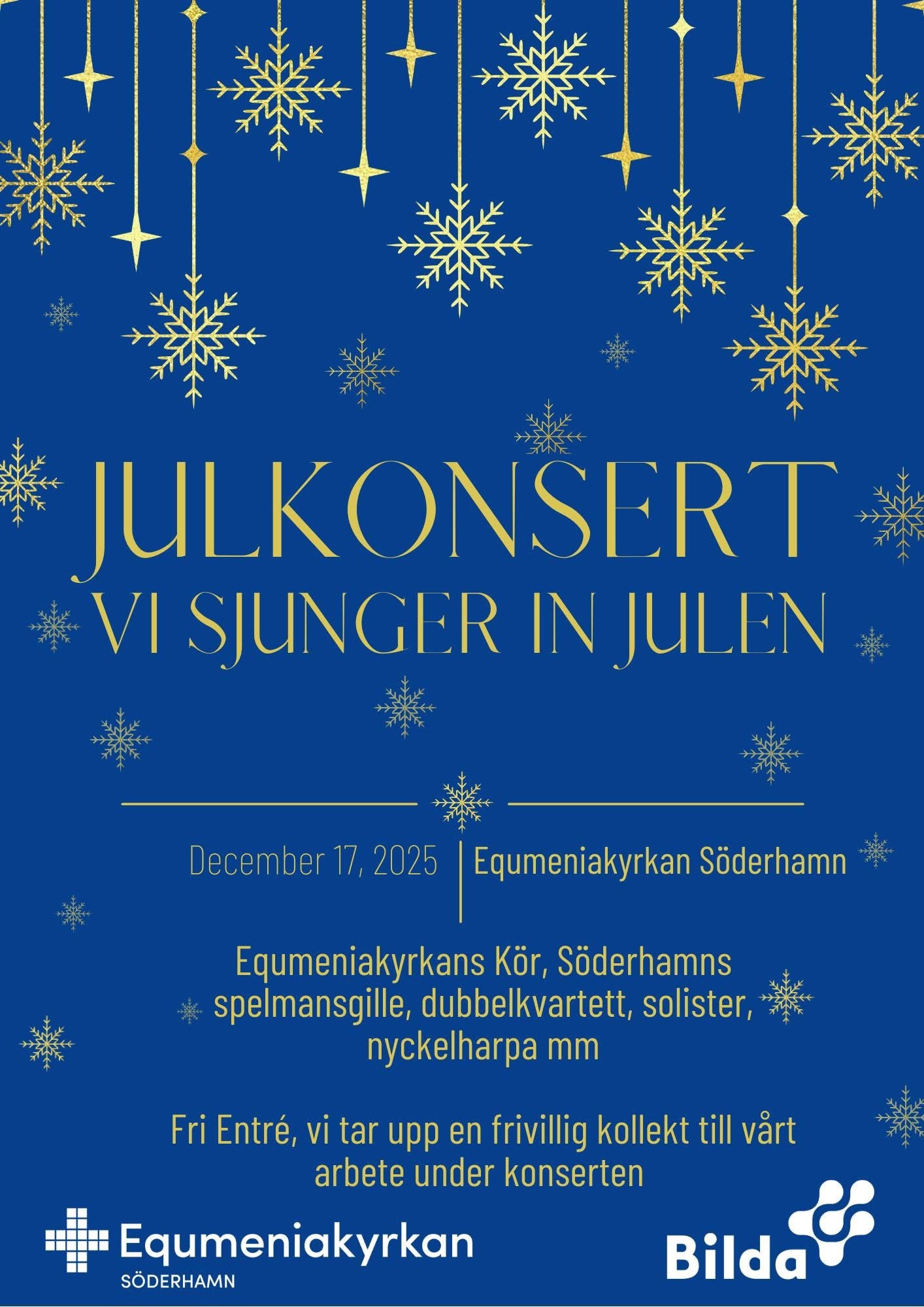 Julkonsert i Söderhamn