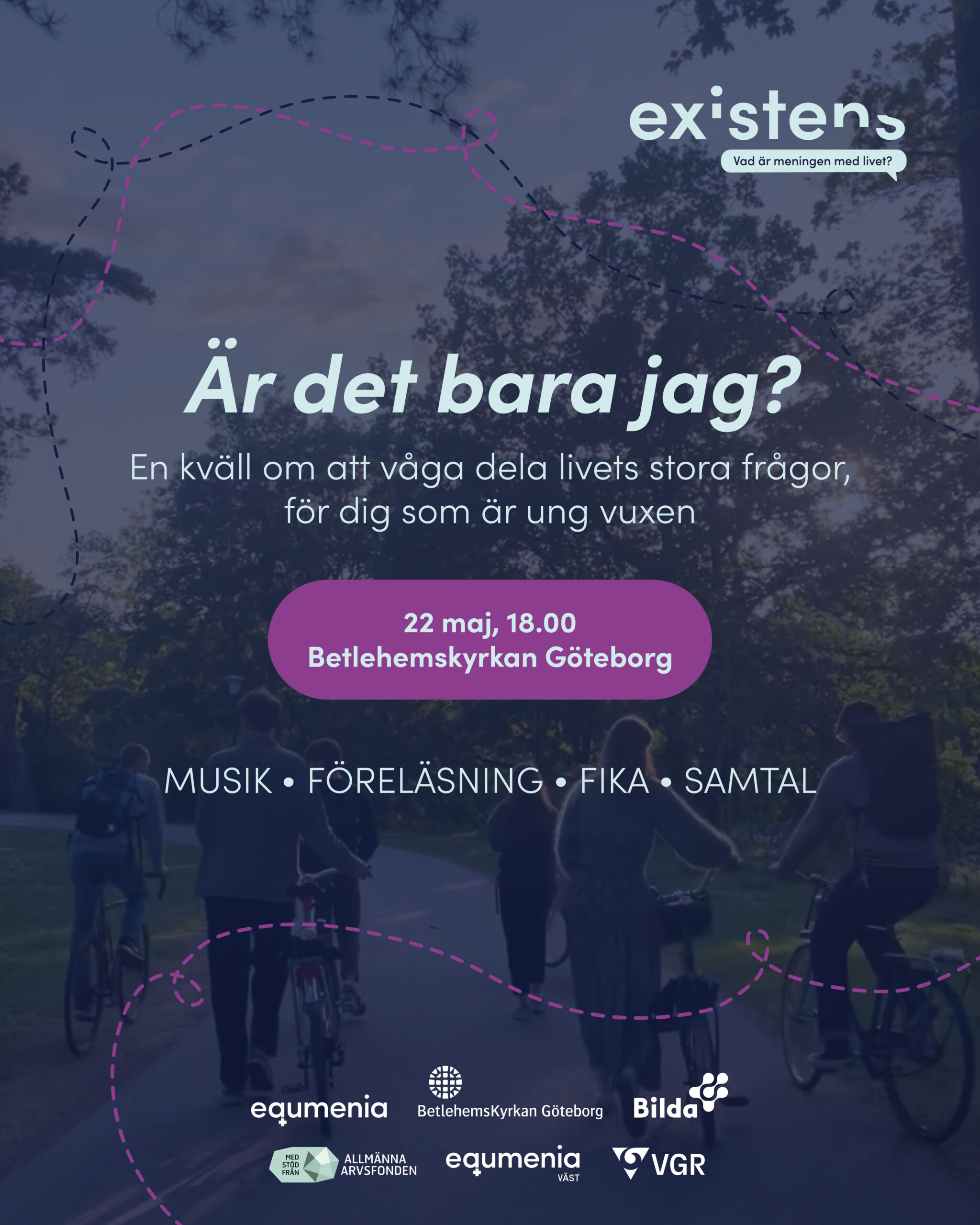 ”Är det bara jag?” En kväll om att dela livets stora frågor